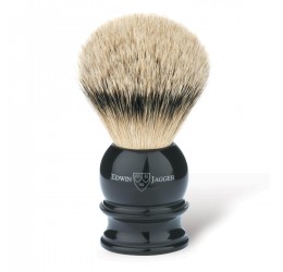 Edwin Jagger Silvertip Badger Shaving Brush Imitation Ebony