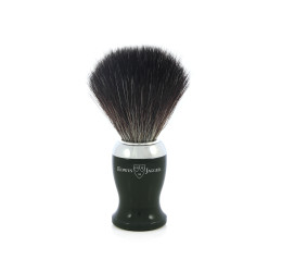 Edwin Jagger Imitation Ebony Shaving Brush (Black Synthetic)