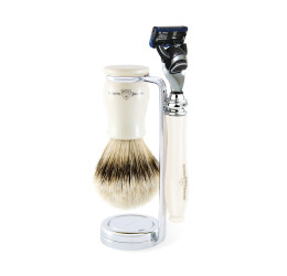 Edwin Jagger 3pc Chatsworth Ivory Set (Fusion) 