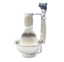 Edwin Jagger 4pc Grey Bulbous Set (Fusion) 