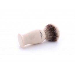 Edwin Jagger EJ107 Imitation Ivory Shaving Brush (Super Badger)