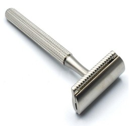 Parker 78R-SC Textured Satin Chrome Safety Razor