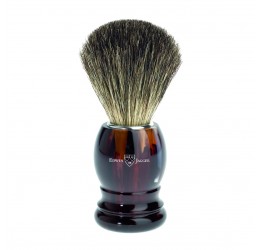 Edwin Jagger 81P23 Imitation tortoiseshell shaving brush (Pure Badger)