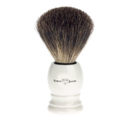 Edwin Jagger 81P27 Imitation Ivory shaving brush (Pure Badger)