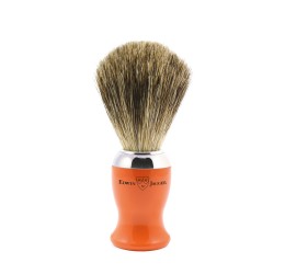 Edwin Jagger Orange Shaving Brush (Pure Badger)