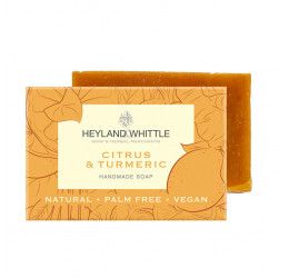 Heyland & Whittle Luxurious Handmade Citrus & Tumeric Soap Bar 120g