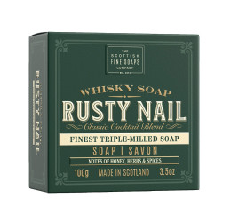 Scottish Fine Soaps Rusty Nail Whisky Soap Carton 100g