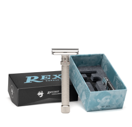 Rex Ambassador XL Adjustable Stainless Steel Safety Razor