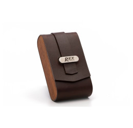 Rex Black Walnut Travel Case