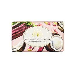 The English Soap Company Vintage Rhubarb & Coconut Wrapped Soap 190g