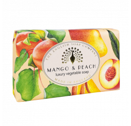 The English Soap Company Vintage Mango & Peach Wrapped Soap 190g