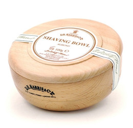 D R Harris Almond Beechwood Shaving Soap 100g