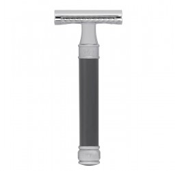 Edwin Jagger DE85 Grey DE Safety Razor (Closed Comb)