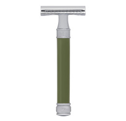 Edwin Jagger DE88 Long Green DE Safety Razor (Closed Comb)