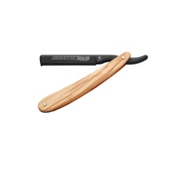 Dovo Olive Wood & Black Aluminium Shavette Razor main image