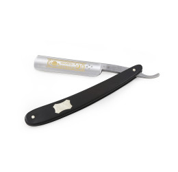 Dovo Astrale Half Hollow 5/8 Ebony Straight Razor