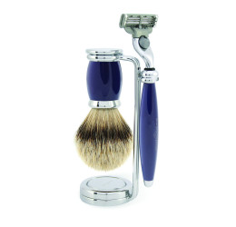 Edwin Jagger 3pc Blue Bulbous Set (Mach 3)