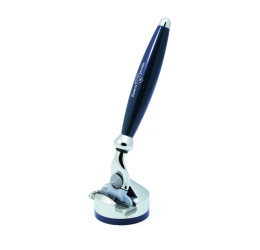 Edwin Jagger Gillette® Mach3® or Fusion® ProGlide® Razor Shaving Set Bulbous Blue 2pc