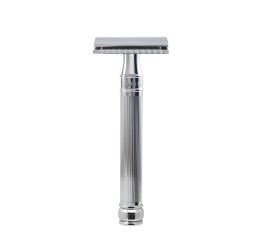  Edwin Jagger DE89 Long Chrome Lined DE Safety Razor (Closed Comb)