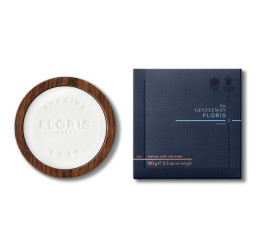 Floris Elite Wooden Shaving Bowl & Soap 100g