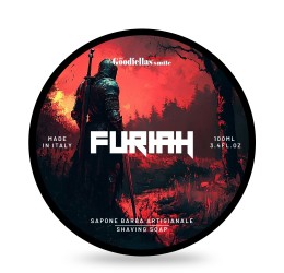 The Goodfellas' Smile Furiah Shaving Soap packaging