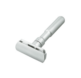 Dovo Merkur Futur Adjustable DE Razor (Matt Chrome) 