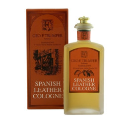 Geo F Trumper Spanish Leather Cologne In A Glass Bottle 100ml