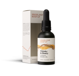 Highland Soap Co. Whisky & Honey Beard Oil 30ml