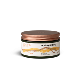 Highland Soap Co. Whisky & Honey Shaving Soap 175ml