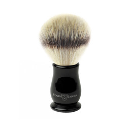 Edwin Jagger Chatsworth Ebony Shaving Brush (Synthetic Silvertip)