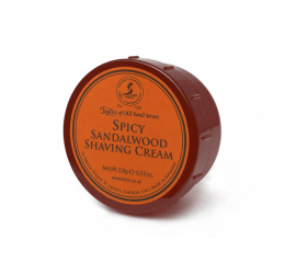 Taylor of old Bond Street Spicy Sandalwood Shaving Cream Tub 150g