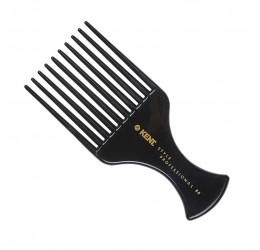 Kent 10 Pronged Afro Comb (Black)