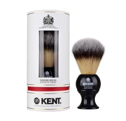 Kent Large Synthetic Black Shaving Brush