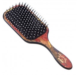 Kent Large Paddle Hairbrush (Floral Design)