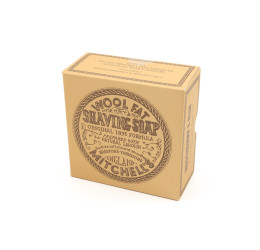 Mitchell's Wool Fat Shaving Soap & Ceramic Dish 125g