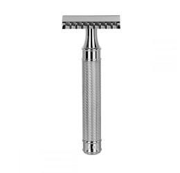 Muhle R41GS Grande Stainless Steel DE Safety Razor (Open Comb)