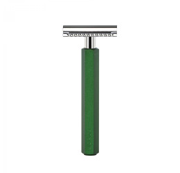 Muhle Hexagon DE Razor Forest Green (Closed Comb)