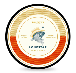 Noble Otter Soap Co Lonestar Shave Soap 118g