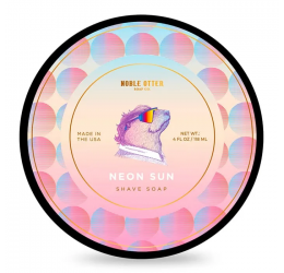 Noble Otter Neon Sun Shave Soap 118g