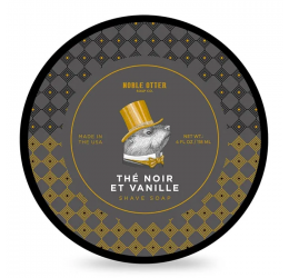 Noble Otter Thé Noir et Vanille Shave Soap 118g