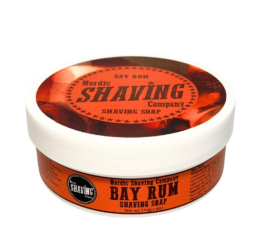 Nordic Shaving Co. Bay Rum Shaving Soap 114g