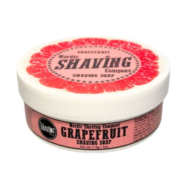 Nordic Shaving Co. Grapefruit Shaving Soap 114g