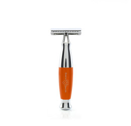 Edwin Jagger Orange & Chrome DE Safety Razor