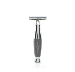 Edwin Jagger Grey & Chrome DE Safety Razor