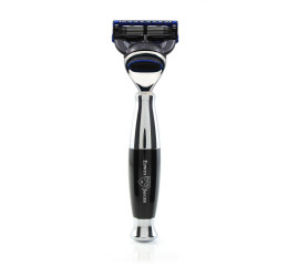 Edwin Jagger Imitation Ebony & Chrome Fusion Razor 