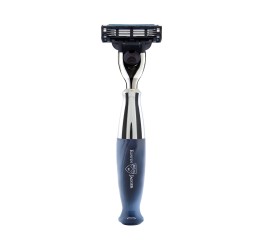 Edwin Jagger 37 Range Gillette® Mach3® Razor Imitation Blue Horn - main