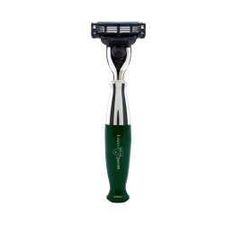 Edwin Jagger 37 Range Gillette® Mach3® Razor Dark Green - main
