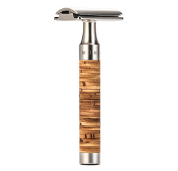 Muhle R95 Rocca Stainless steel DE razor (Birch Bark)