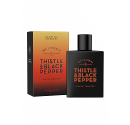 Scottish Fine Soaps Thistle & Black Pepper EDT 100ml with packaging