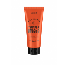 Scottish Fine Soaps Thistle & Black Pepper Hair and Body Wash Tube 200ml